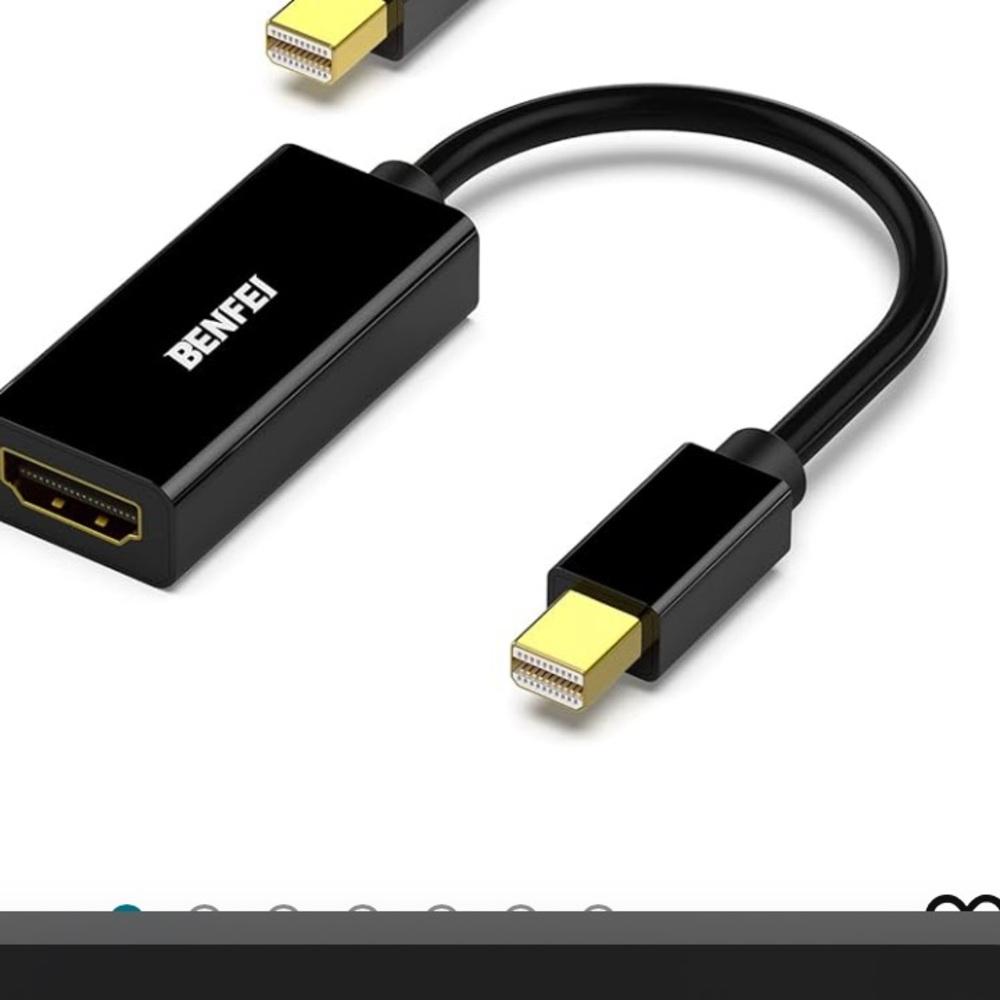 BENFEI Mini DisplayPort to HDMI Adapter, 4K Adapter Compatible Mac
